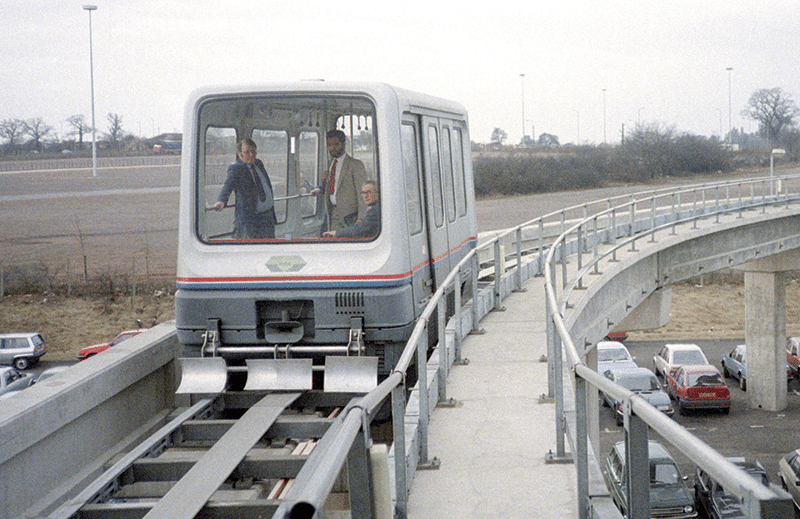 1984: The world’s first commercial maglev at Birmingham airport 
