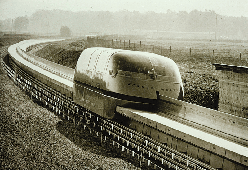 1969: Germany’s Transrapid project, developed until 2011