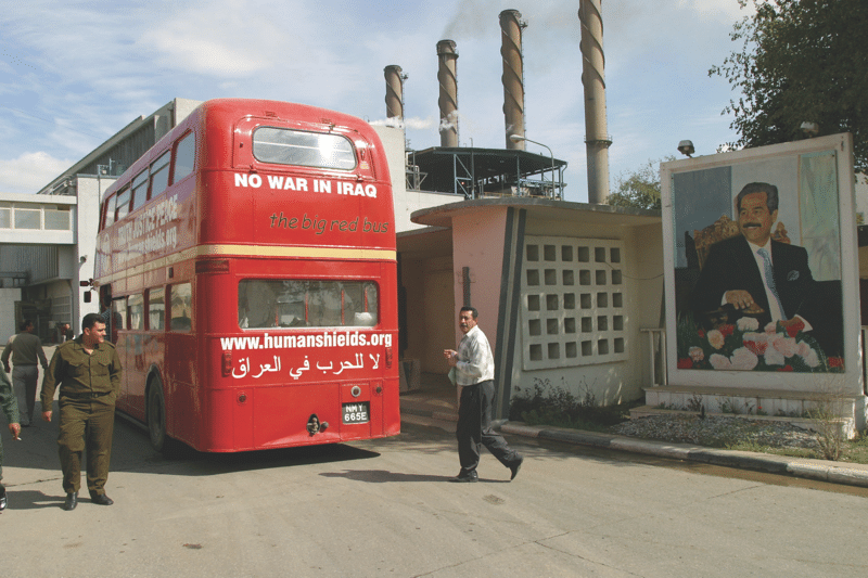 Baghdad South power station, where Godfrey Meynell was deployed.  Photo: Julian Simmonds 