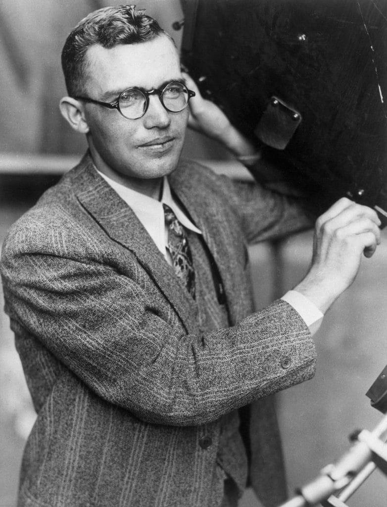 Clyde W. Tombaugh,. discoverer of the planet Pluto