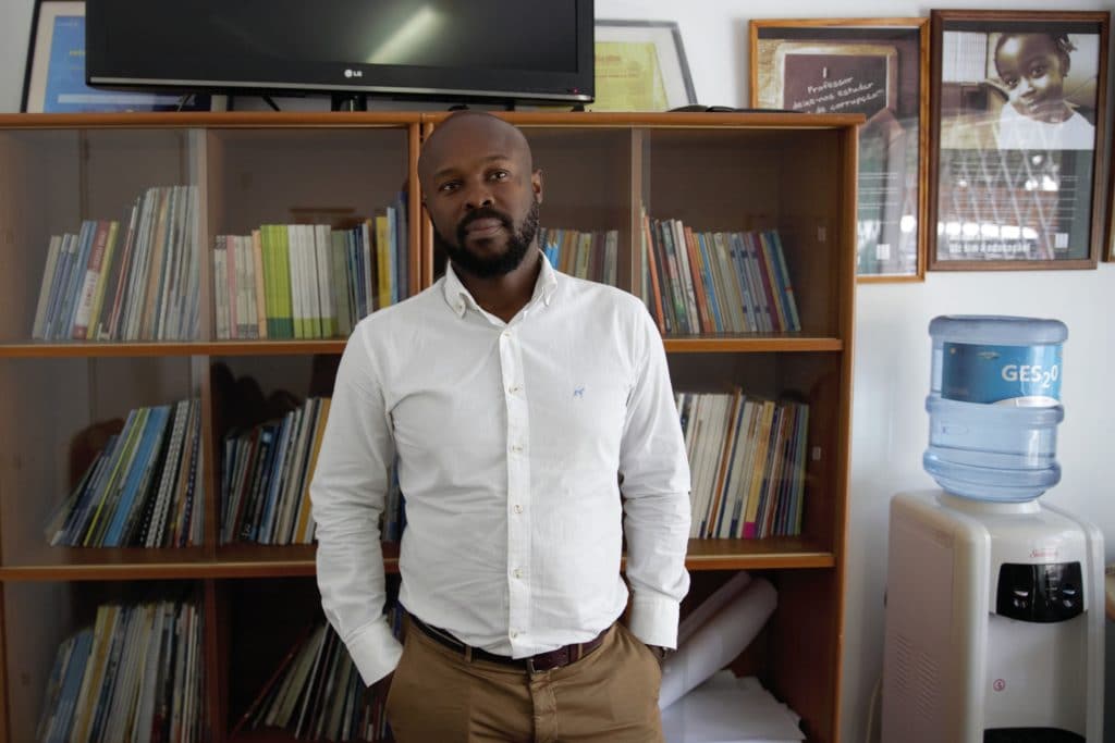 Edson Cortez, CEO of the Centre for Public Integrity, a Maputo-based anti-corruption NGO