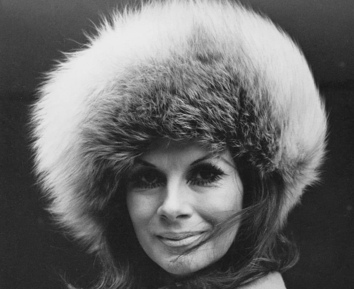 April Ashley in February 1970, the year her landmark divorce case was decided