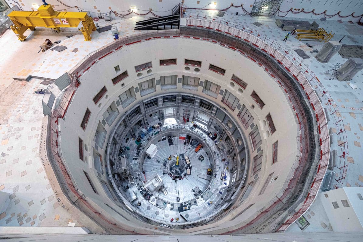 ITER’s tokamak fusion reactor will ultimately weigh 23,000 tonnes