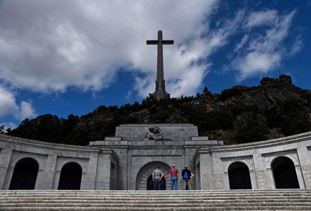 The Valley of the Fallen, where a giant mausoleum housed the tomb of Francisco Franco
