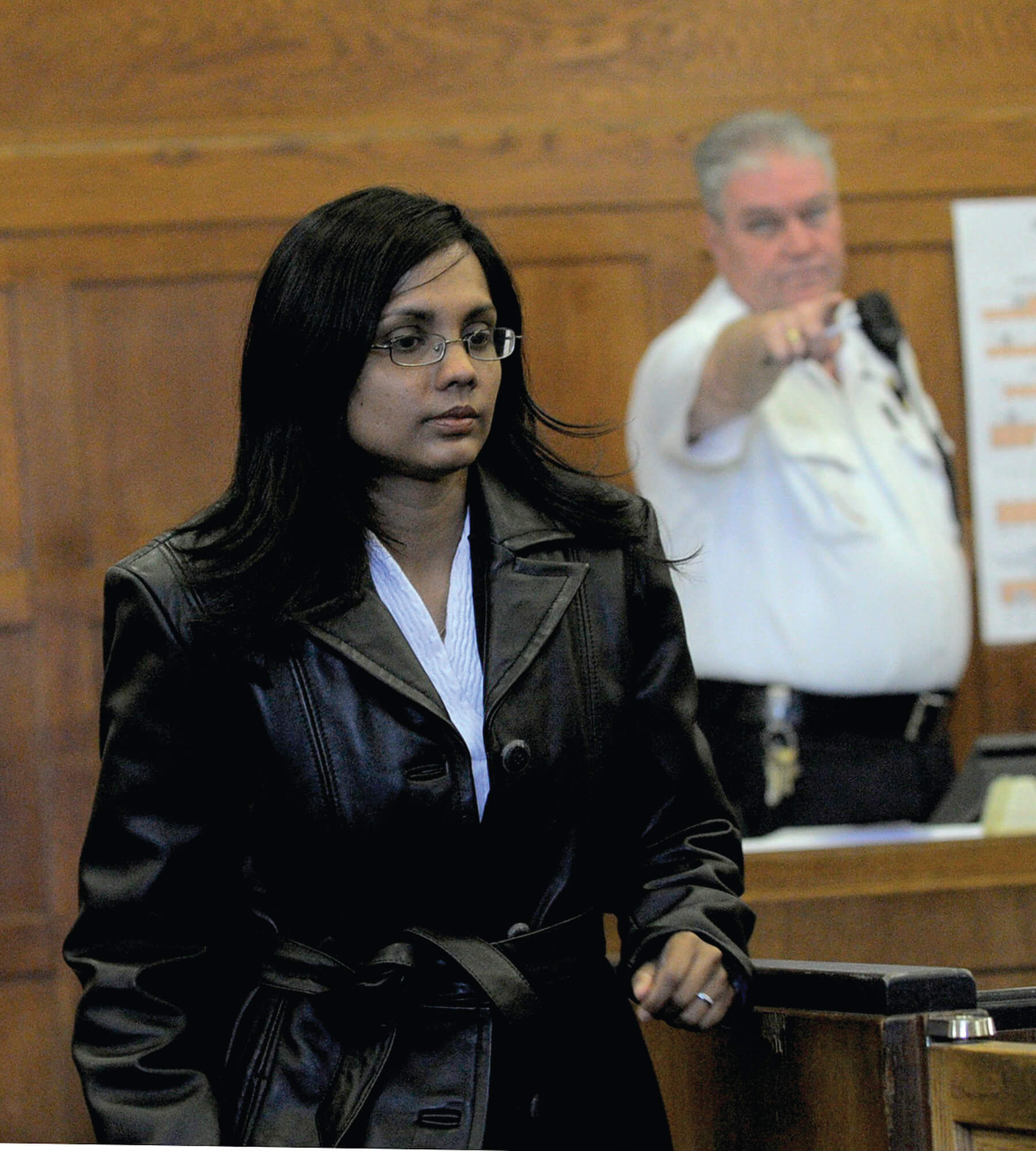 Annie Dookhan appears at Suffolk superior court, Boston, Massachusetts, 26th April 2013